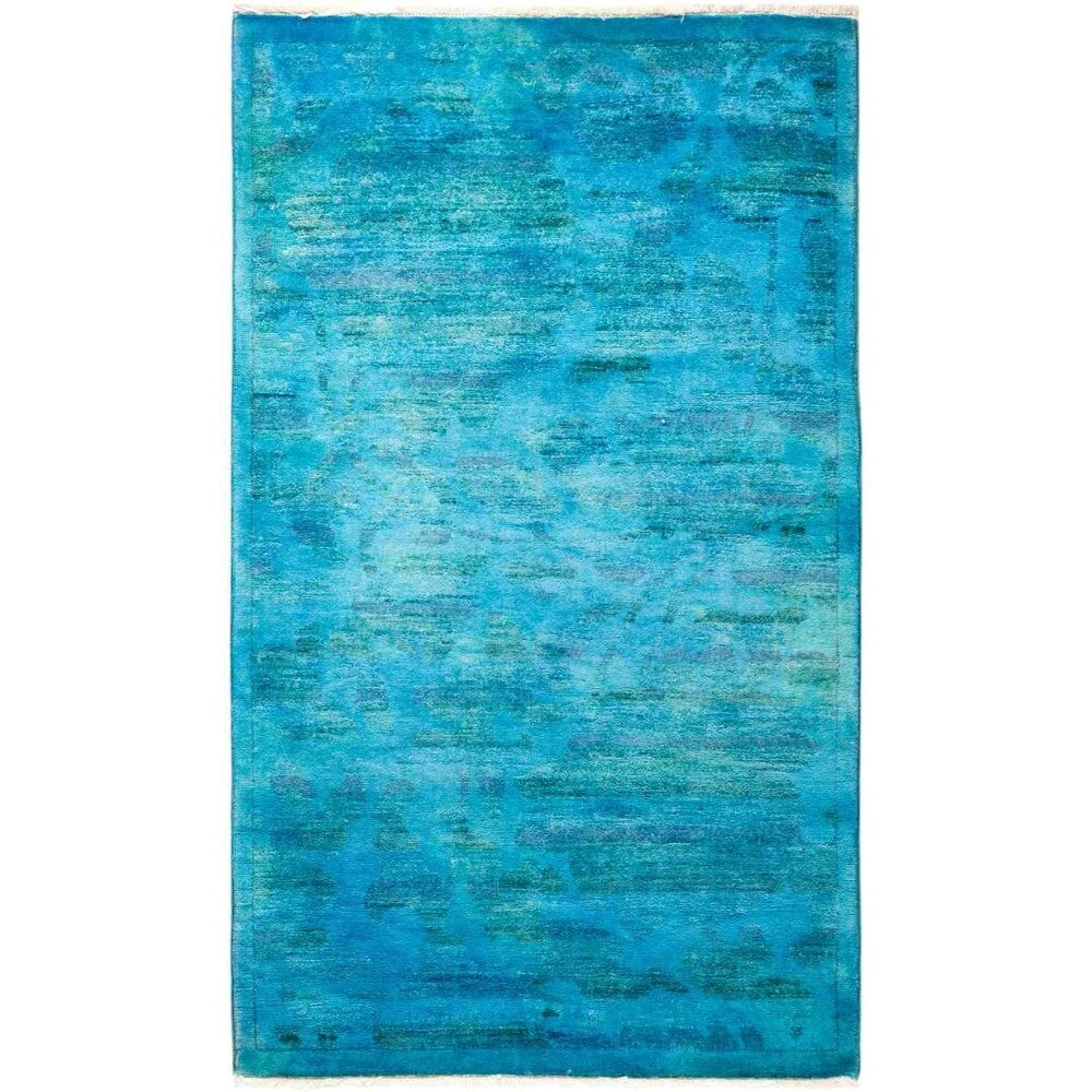 Vibrance, Hand Knotted Area Rug - 3' 1" x 5' 4" - 3'1" x 5'4"/Surplus