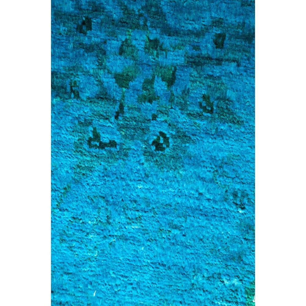 Contemporary Colorful One-of-a-Kind Hand-Knotted Area Rug - 5 x 8