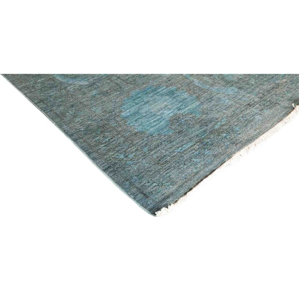 Vibrance, Hand Knotted Area Rug - 8' 10" x 9' 3" - 8'10" x 9'3"