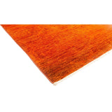 Vibrance Overdyed Orange Runner Rug - 3'1" x 8'4" Runner/Surplus