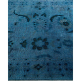 Vibrance, One-of-a-Kind Hand-Knotted Area Rug - Gray, 4' 4" x 6' 4" - 4' 4" x 6' 4"