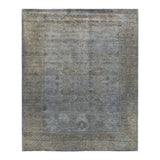 Vibrance, One-of-a-Kind Hand-Knotted Area Rug - Gray, 8' 3" x 10' 2" - 8' 3" x 10' 2"