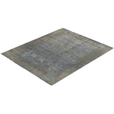 Vibrance, One-of-a-Kind Hand-Knotted Area Rug - Gray, 8' 3" x 10' 2" - 8' 3" x 10' 2"