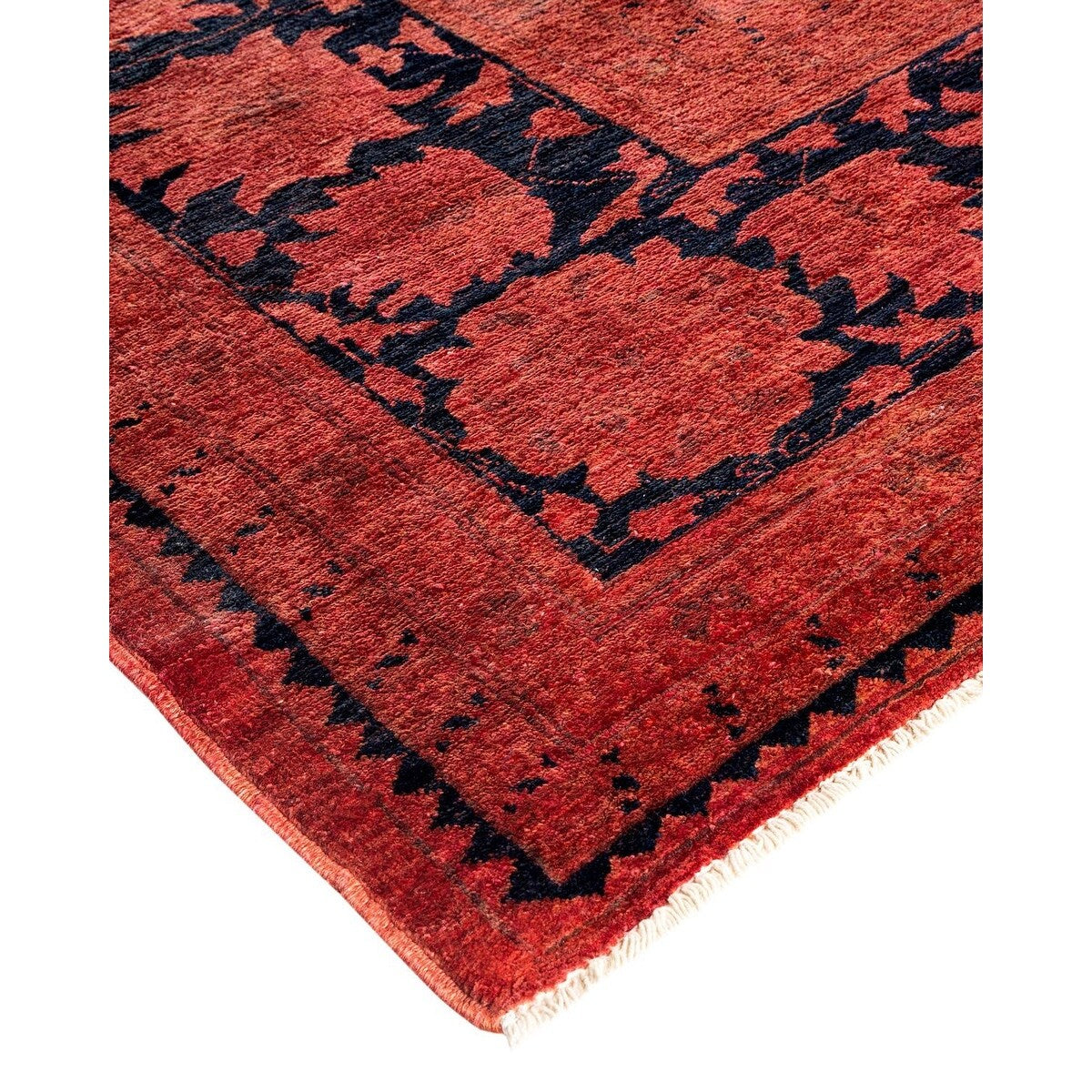 Vibrance, One-of-a-Kind Hand-Knotted Area Rug - Red, 12' 0" x 14' 5" - 12' 0" x 14' 5"