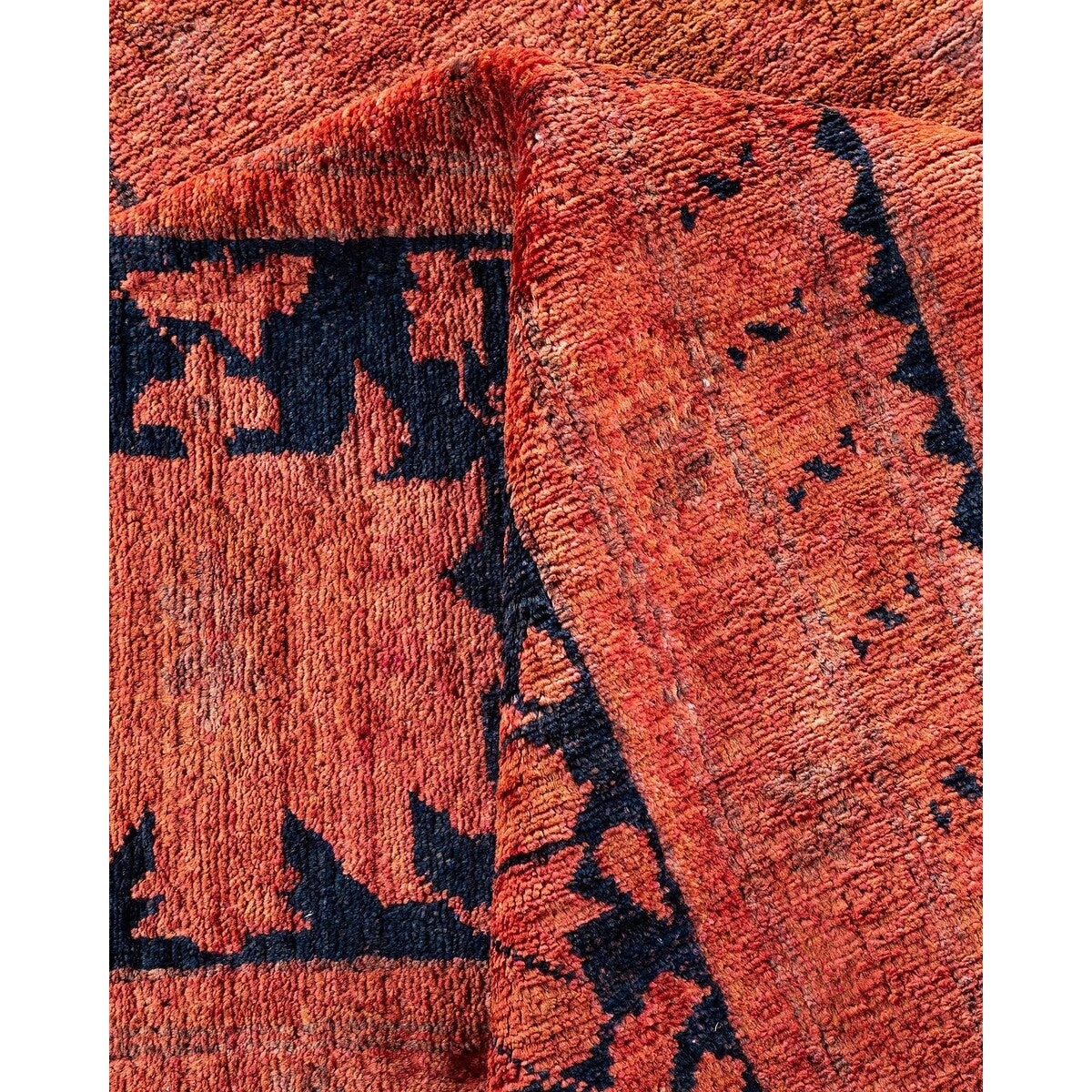 Vibrance, One-of-a-Kind Hand-Knotted Area Rug - Red, 12' 0" x 14' 5" - 12' 0" x 14' 5"