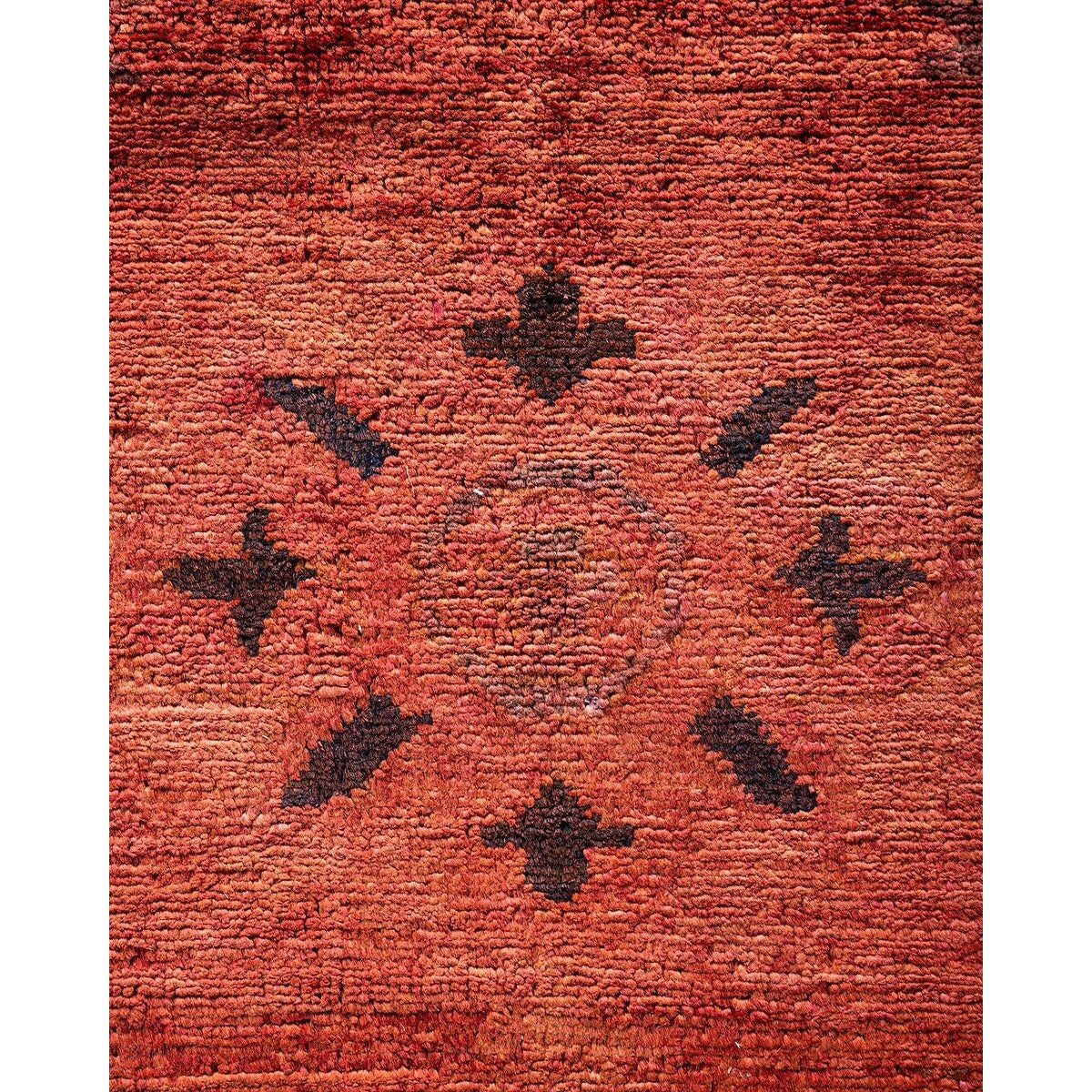 Vibrance, One-of-a-Kind Hand-Knotted Area Rug - Red, 12' 0" x 14' 5" - 12' 0" x 14' 5"