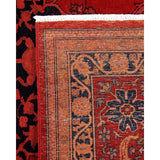 Vibrance, One-of-a-Kind Hand-Knotted Area Rug - Red, 8' 1" x 10' 5" - 8' 1" x 10' 5"