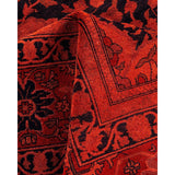 Vibrance, One-of-a-Kind Hand-Knotted Area Rug - Red, 8' 1" x 10' 5" - 8' 1" x 10' 5"