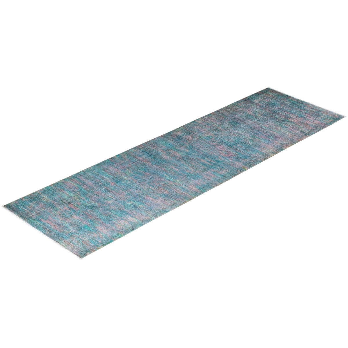 Vibrance, One-of-a-Kind Hand-Knotted Runner Rug - Multi, 3' 1" x 10' 7" - 3' 1" x 10' 7"
