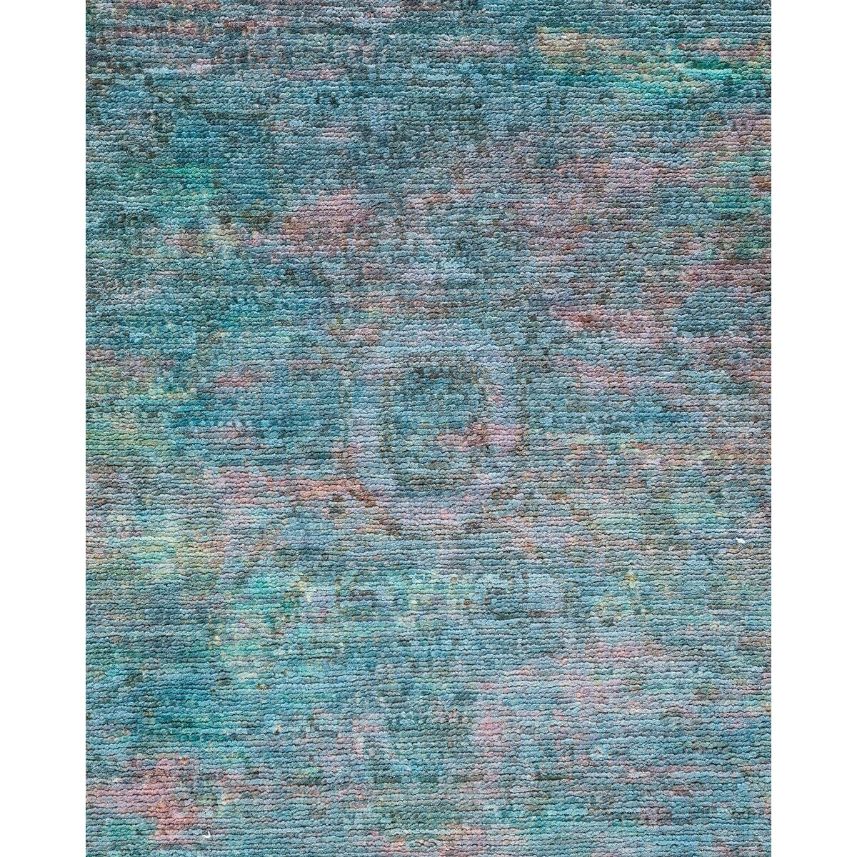 Vibrance, One-of-a-Kind Hand-Knotted Runner Rug - Multi, 3' 1" x 10' 7" - 3' 1" x 10' 7"