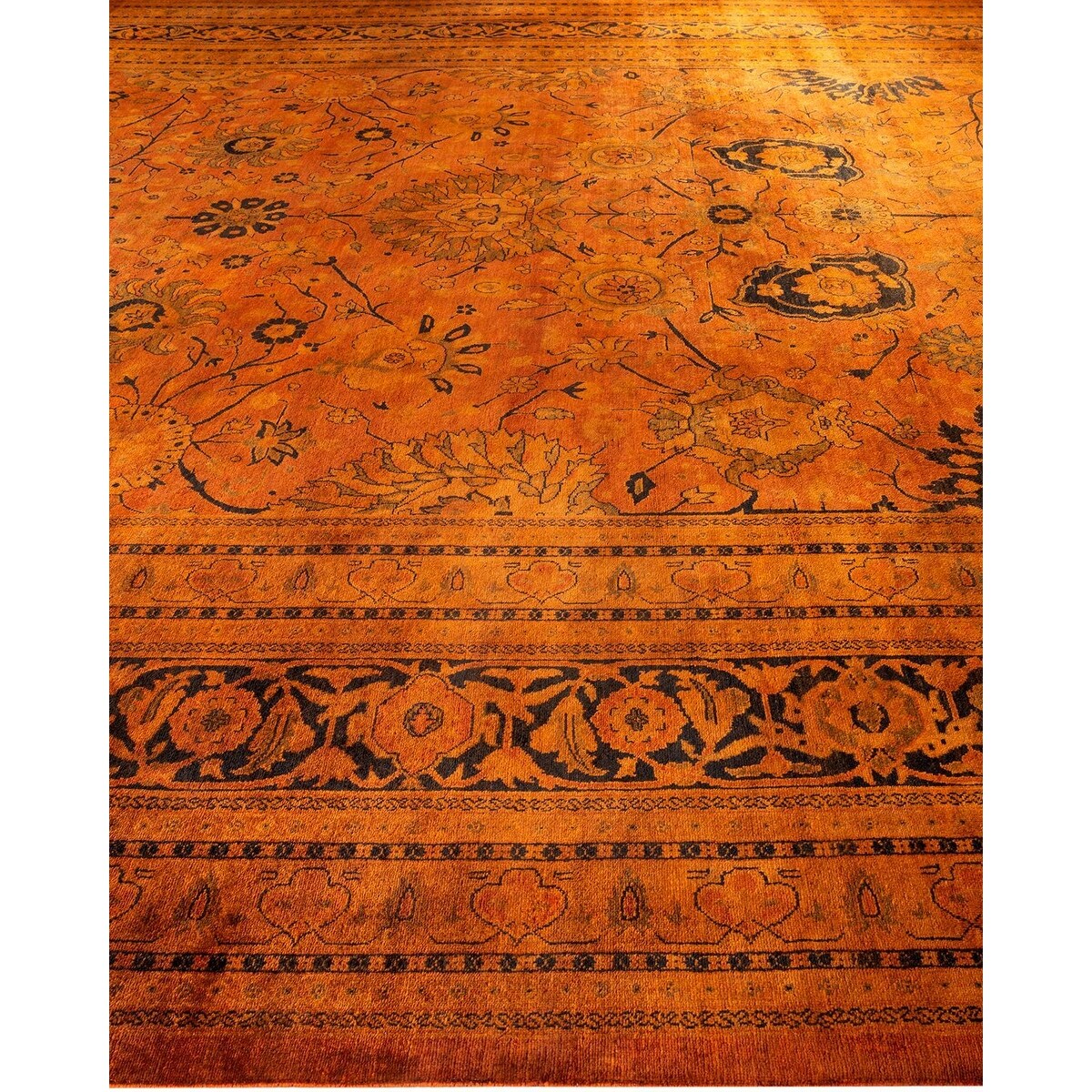 Vibrance, One-of-a-Kind Handmade Area Rug - Pink, 15' 6" x 12' 1" - 15' 6" x 12' 1"