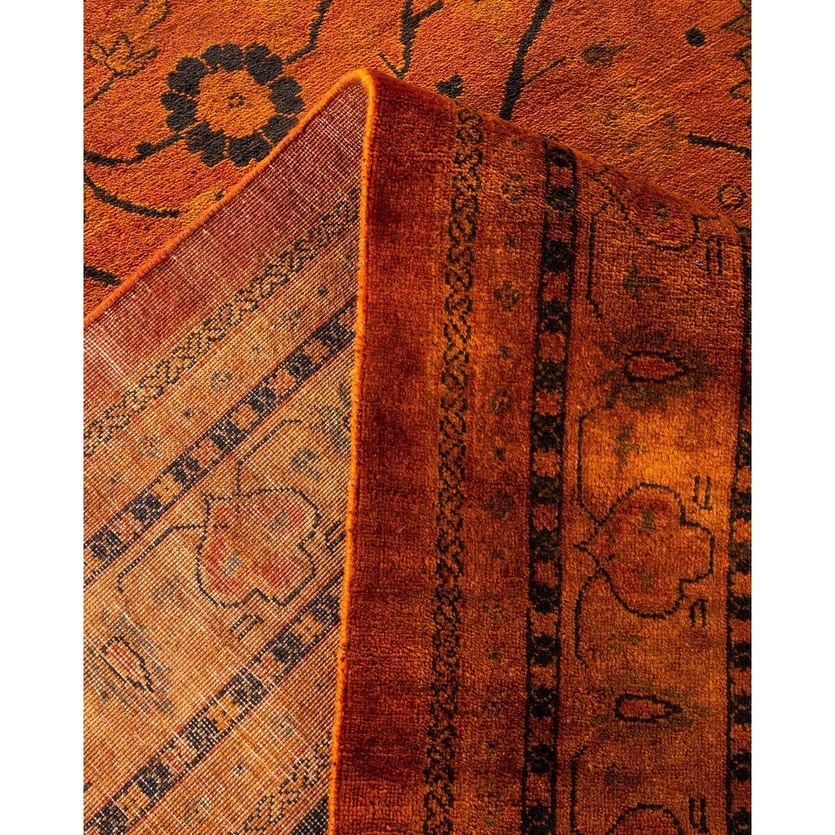 Vibrance, One-of-a-Kind Handmade Area Rug - Pink, 15' 6" x 12' 1" - 15' 6" x 12' 1"