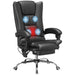 Vibration Massage Office Chair with Heat, Footrest