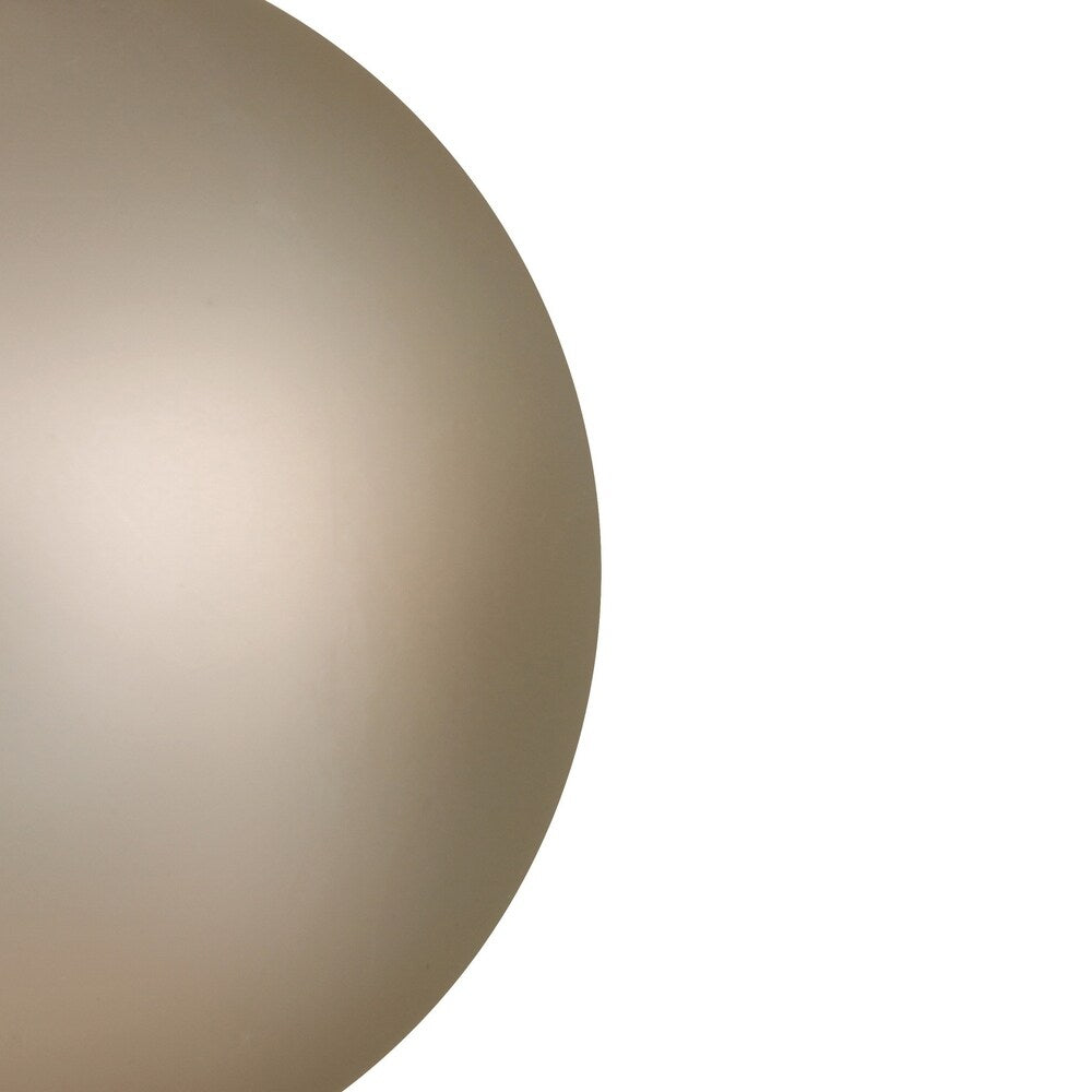 Vickerman 10" Oat Matte Ball Ornament - Tan