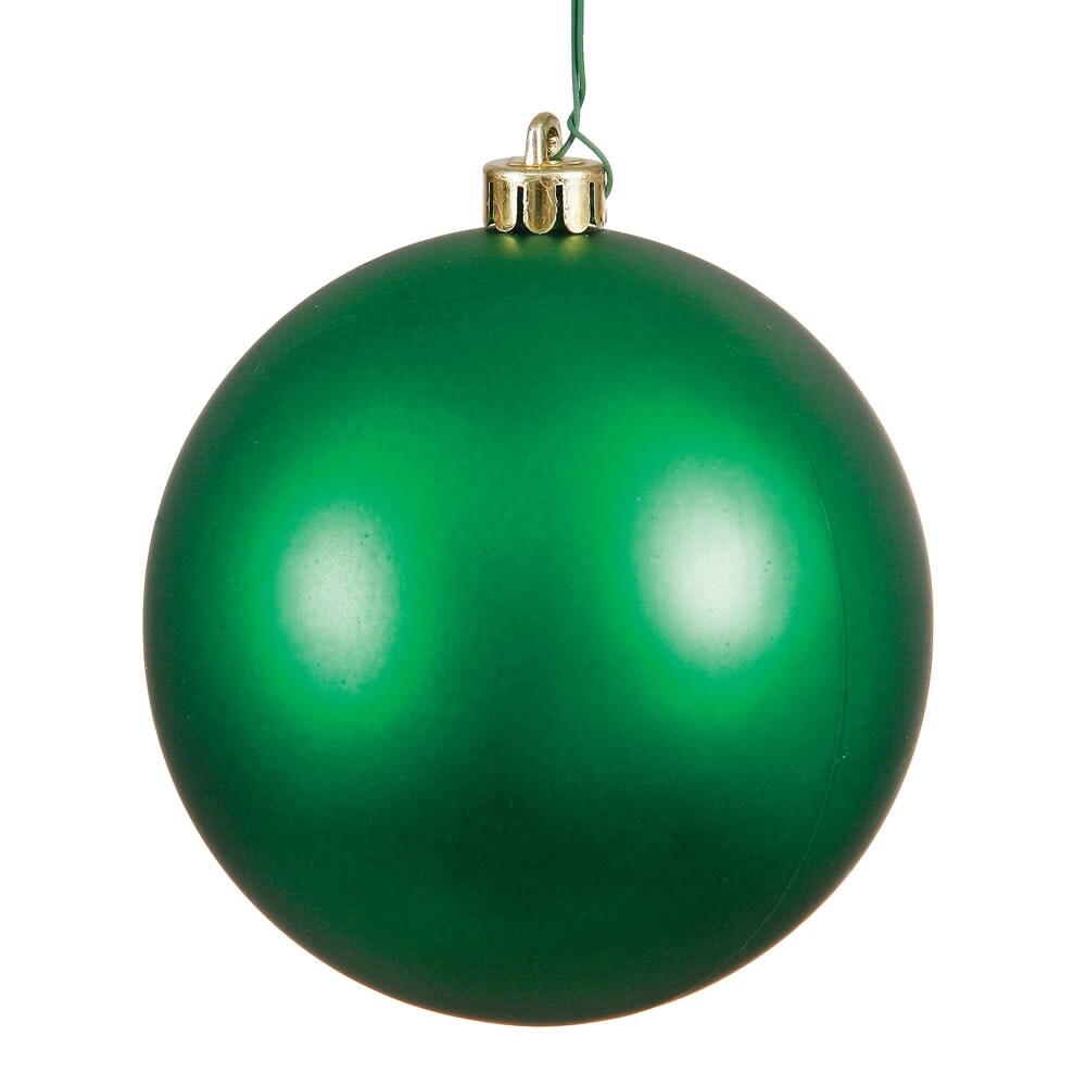 Vickerman 2.4" Green Matte Ball Ornament, 24 per Bag