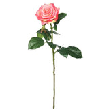 Vickerman 26" Pink Rose Floral Stem