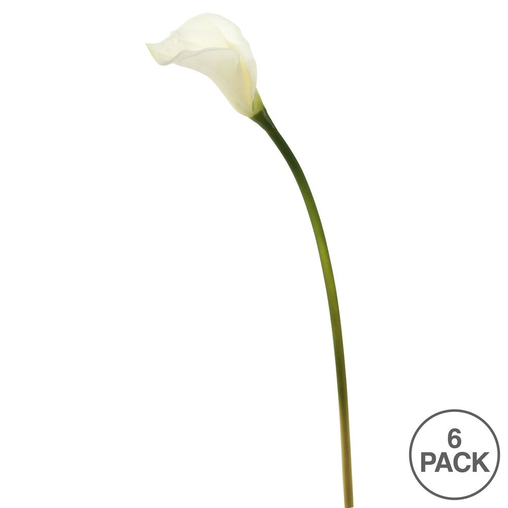 Vickerman 26" White Lily Floral Stem
