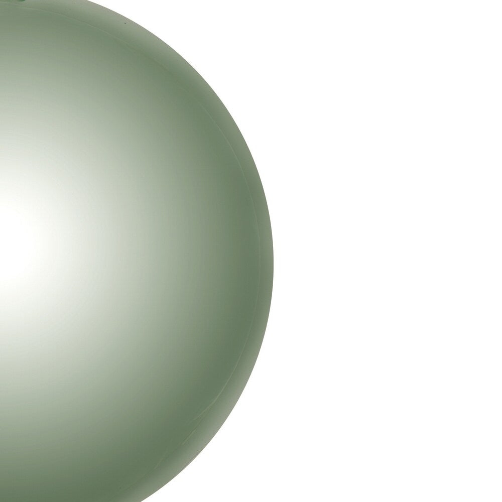Vickerman 3" Frosty Mint Shiny Ball Ornament, 12 per Bag