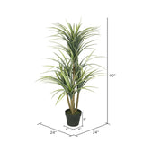 Vickerman 40" Green Yucca Everyday Tree