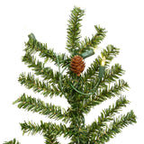 Vickerman 4' Alpine Artificial Christmas Tree, Warm White Dura-lit LED Lights
