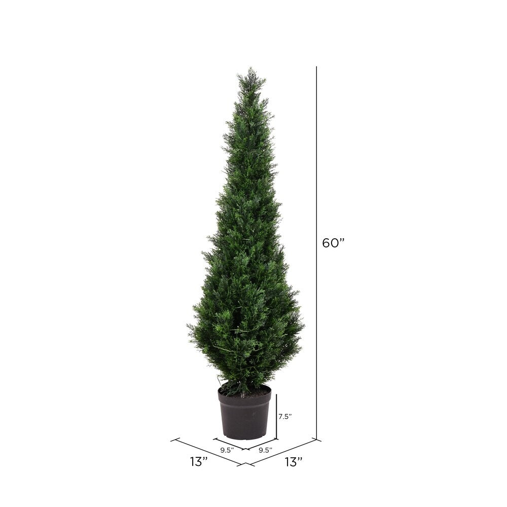 Vickerman 5' Green Cedar Everyday Tree