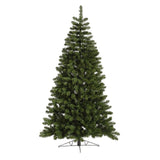 Vickerman 7.5' Grand Teton Artificial Christmas Half Tree, Unlit