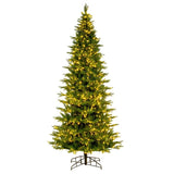 Vickerman 9' x 52" Brighton Pine Artificial Christmas Tree, 3mm LED Color Changing Lights