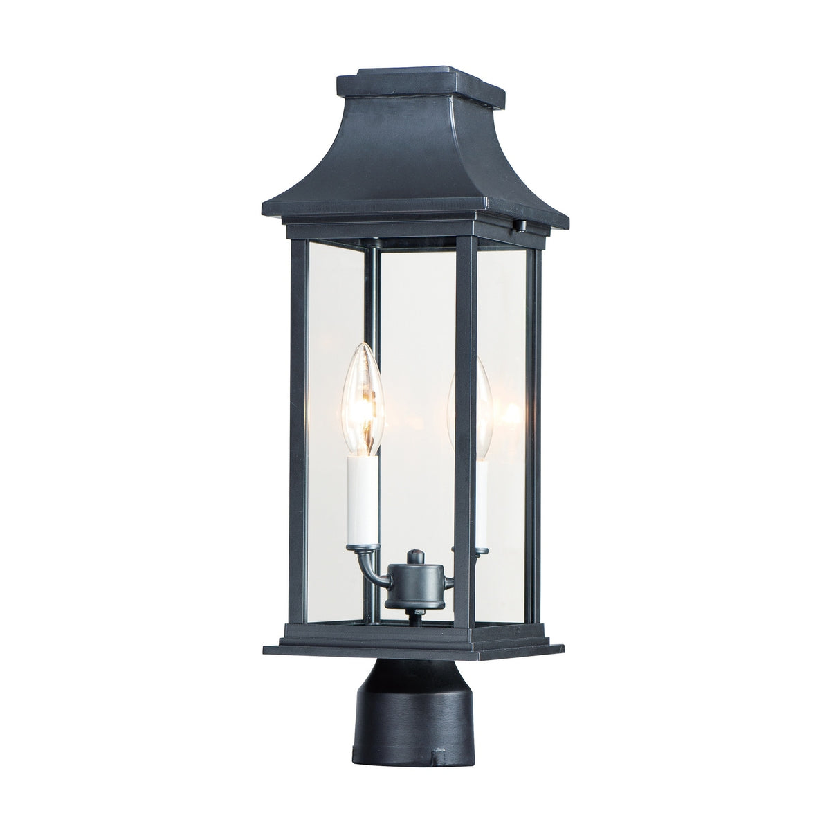 Vicksburg 2-Light Outdoor Post Mount