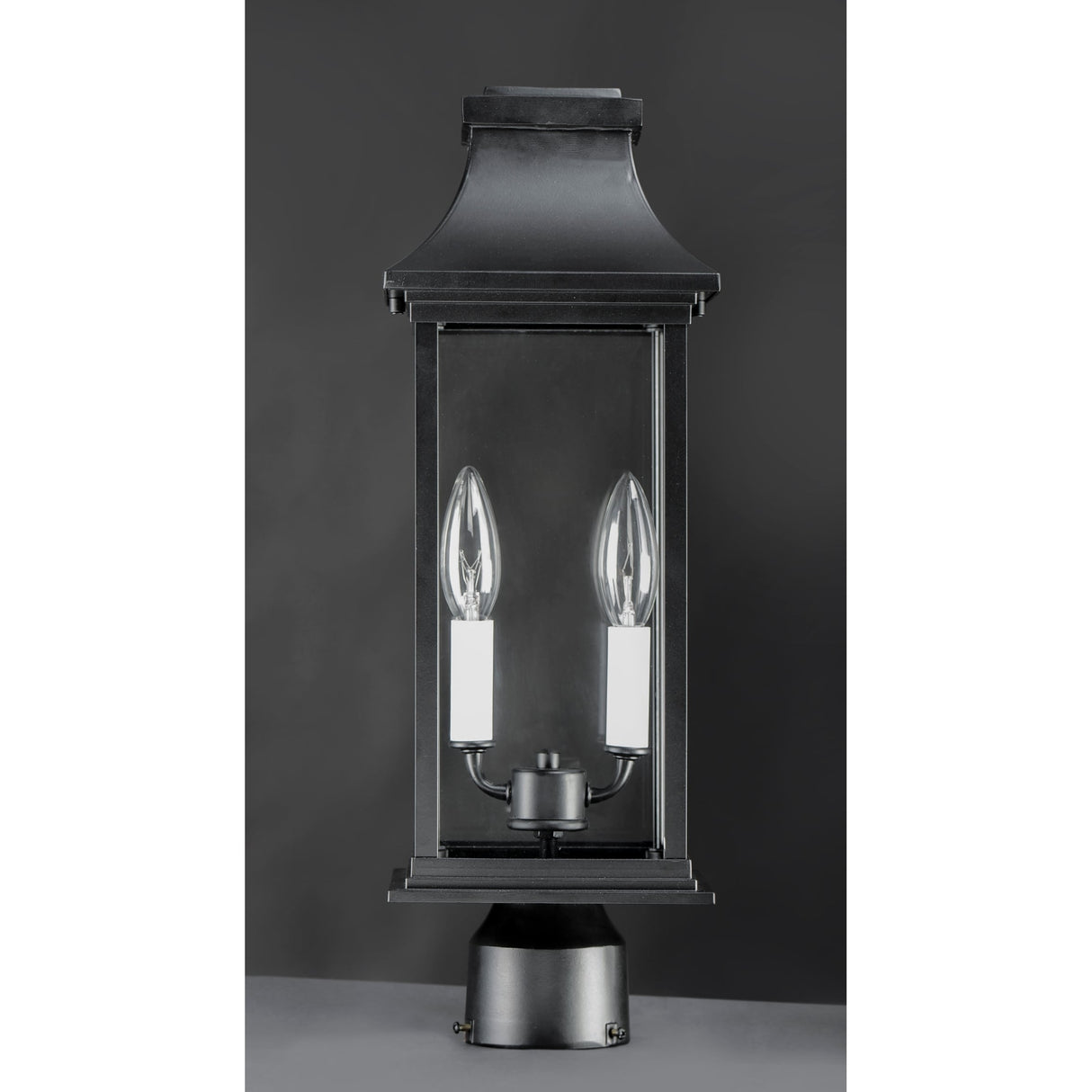 Vicksburg 2-Light Outdoor Post Mount