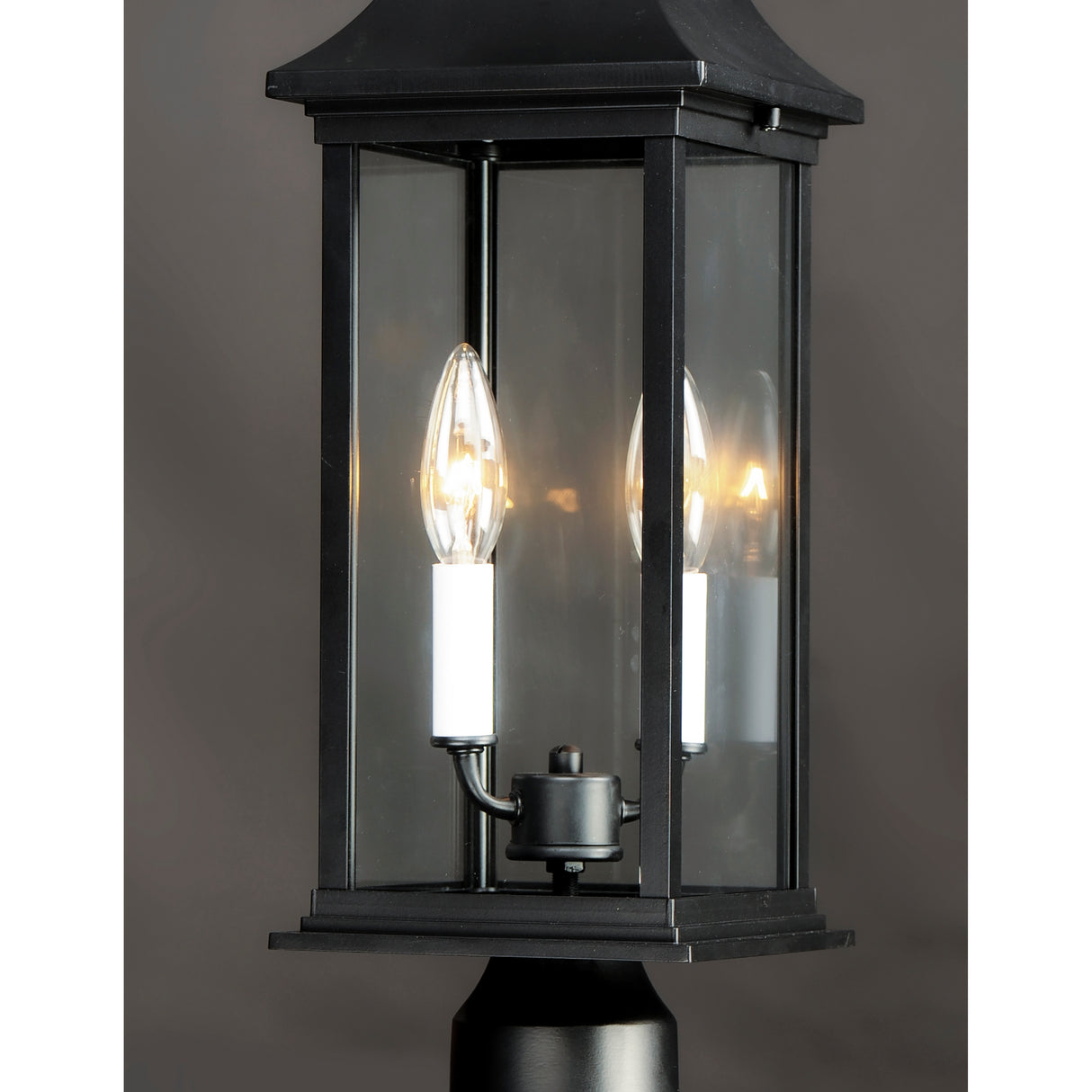 Vicksburg 2-Light Outdoor Post Mount