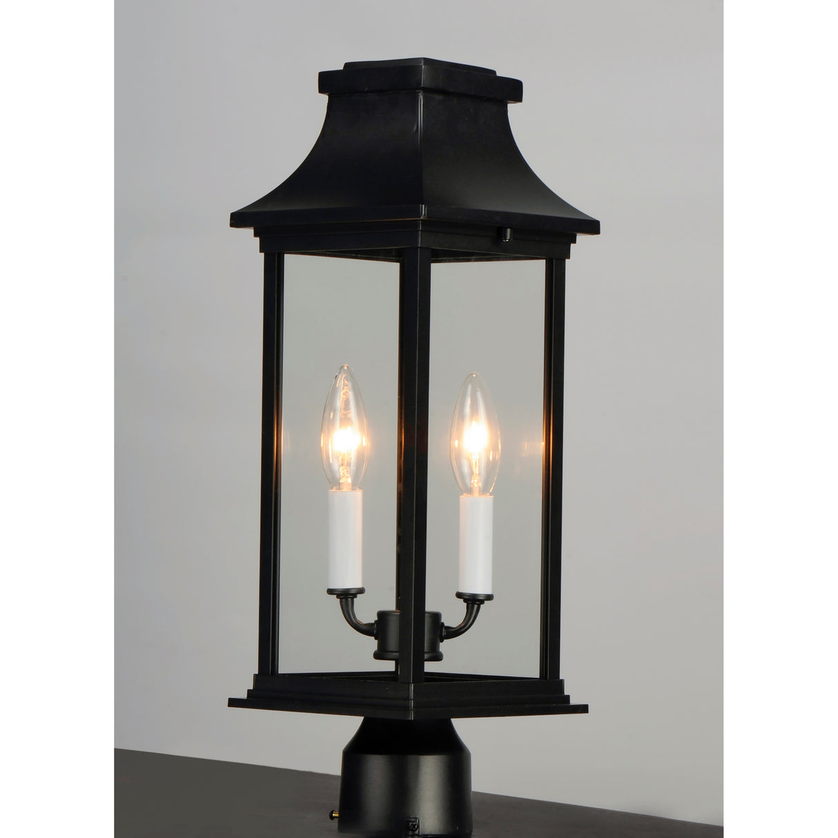 Vicksburg 2-Light Outdoor Post Mount