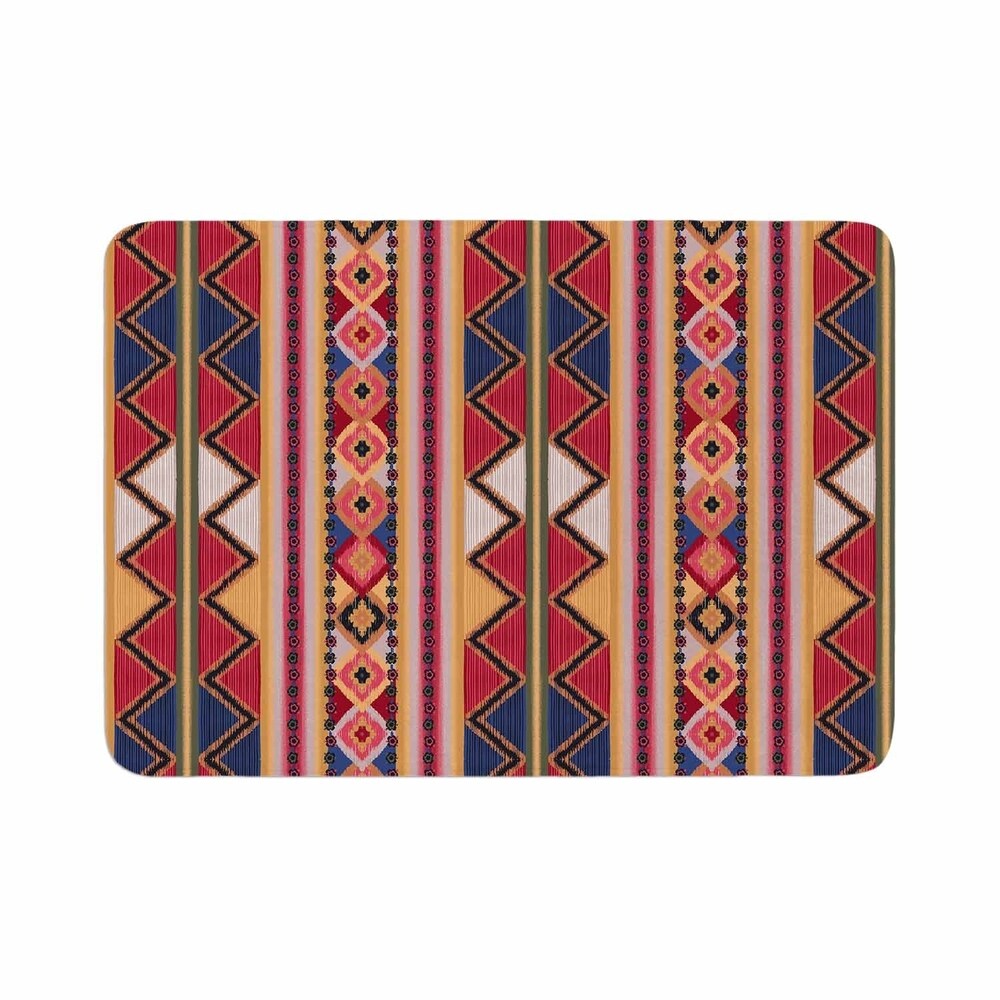 Victoria Krupp "Festival Mood" Memory Foam Bath Mat