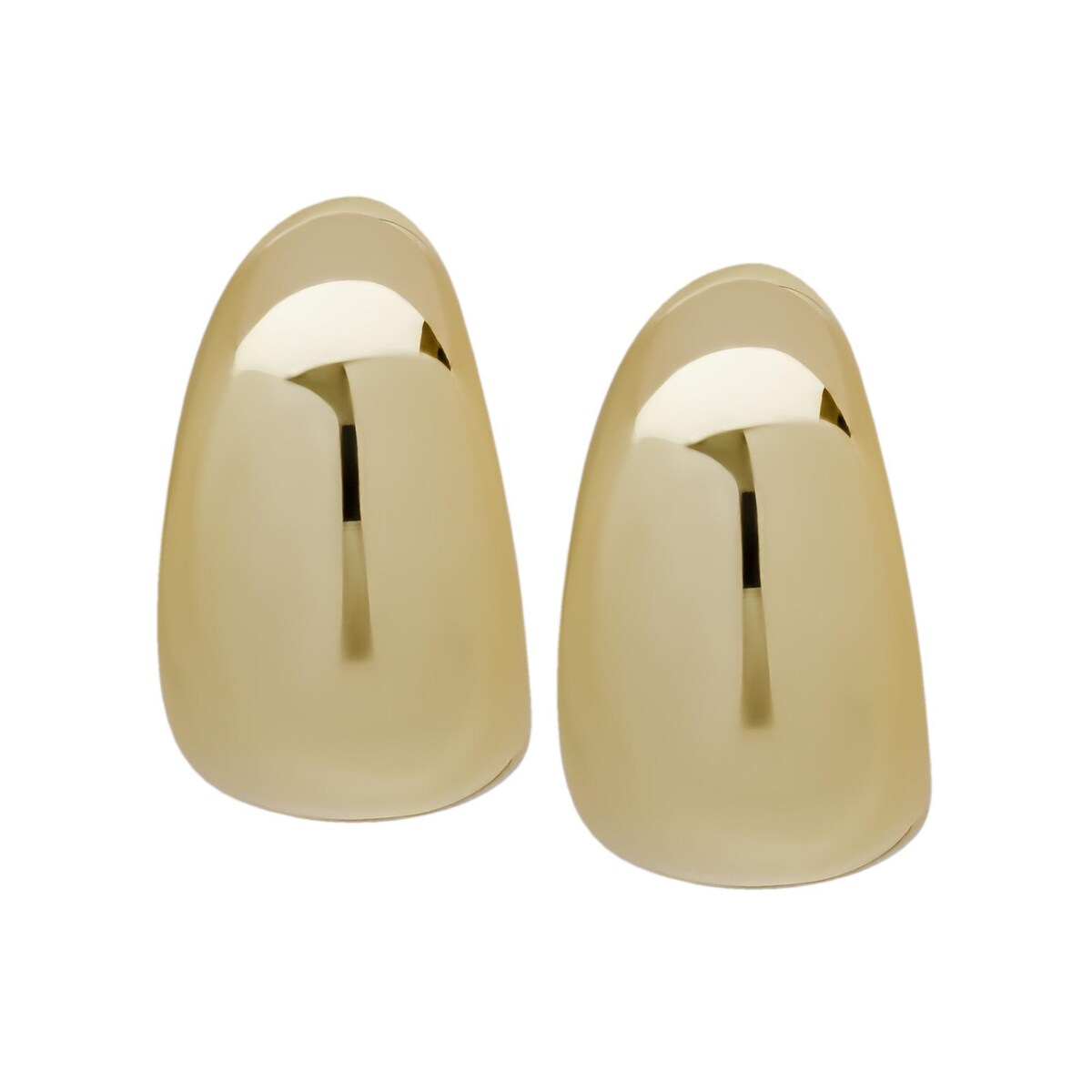 Victoria Townsend Gold Plated Thick Huggie Earring.