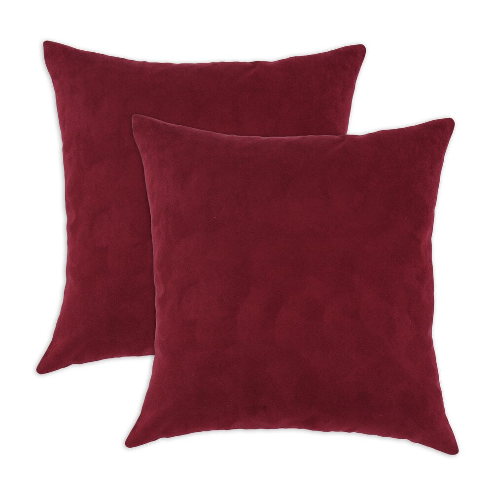 Victory Lane Crimson 17x17 Pillows (Set of 2)