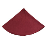 Victory Lane Crimson 53-inch Round Hemmed Tree Skirt