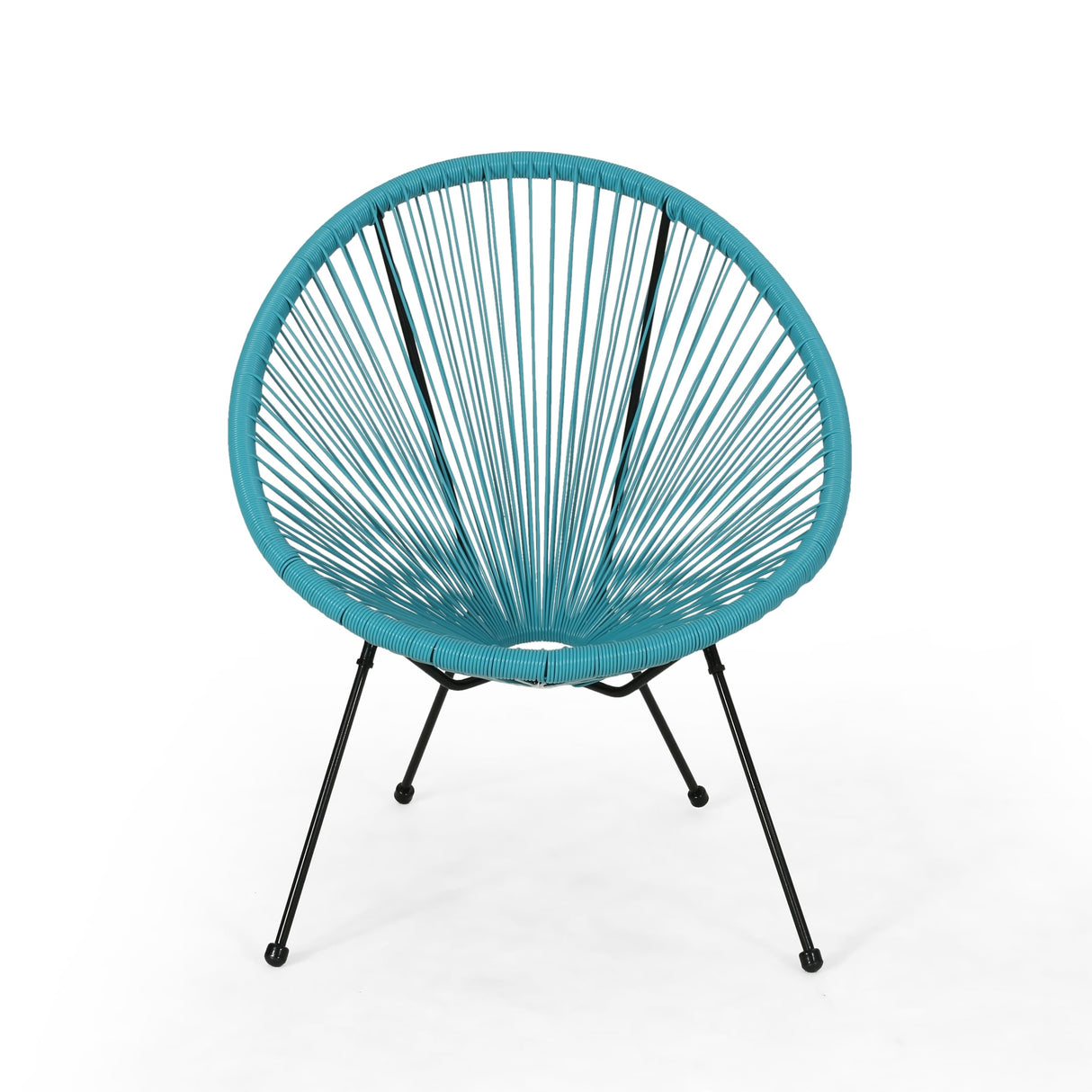 Vida Outdoor Woven 3 Piece Chat Set by Christopher Knight Home