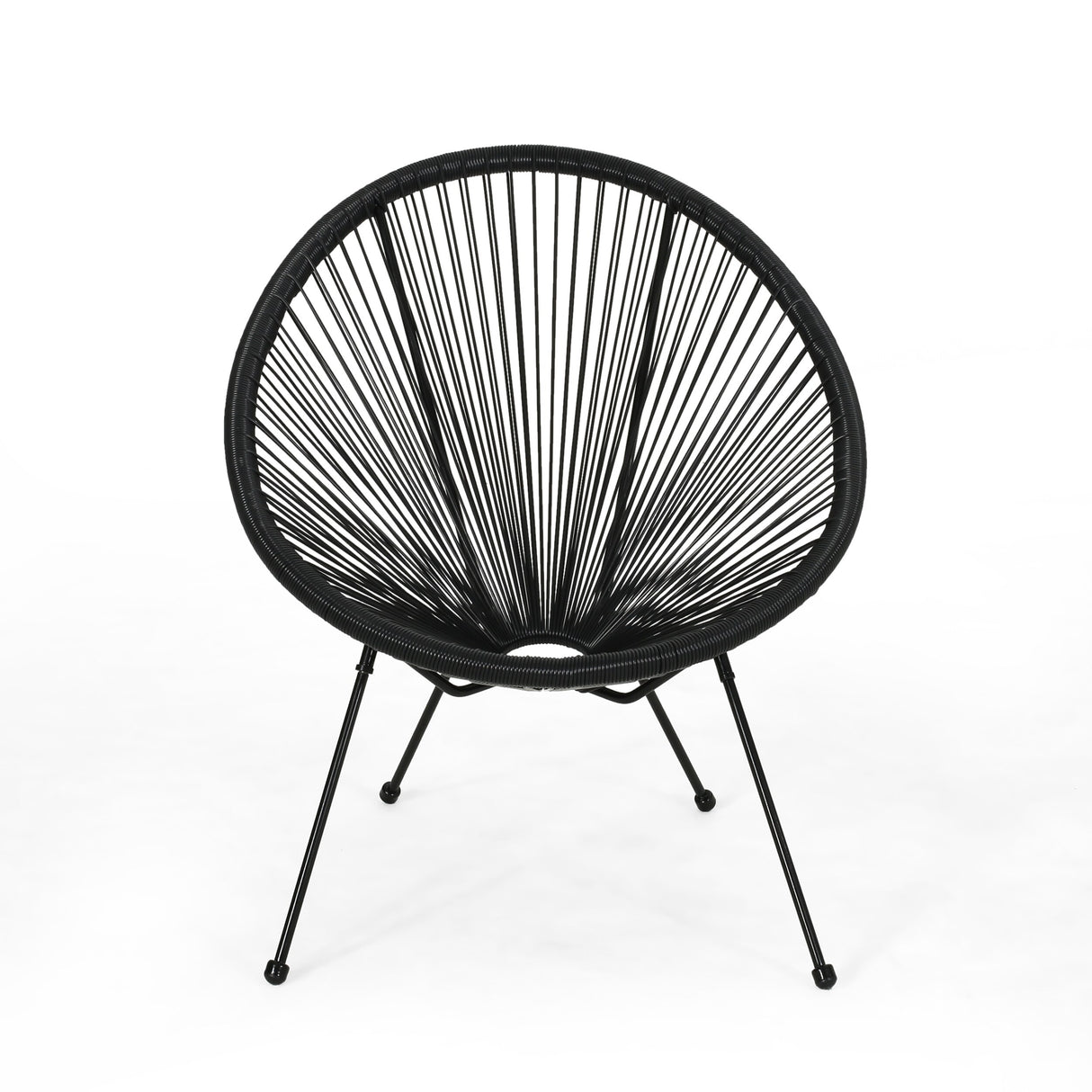 Vida Outdoor Woven 3 Piece Chat Set by Christopher Knight Home