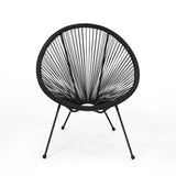 Vida Outdoor Woven 3 Piece Chat Set by Christopher Knight Home
