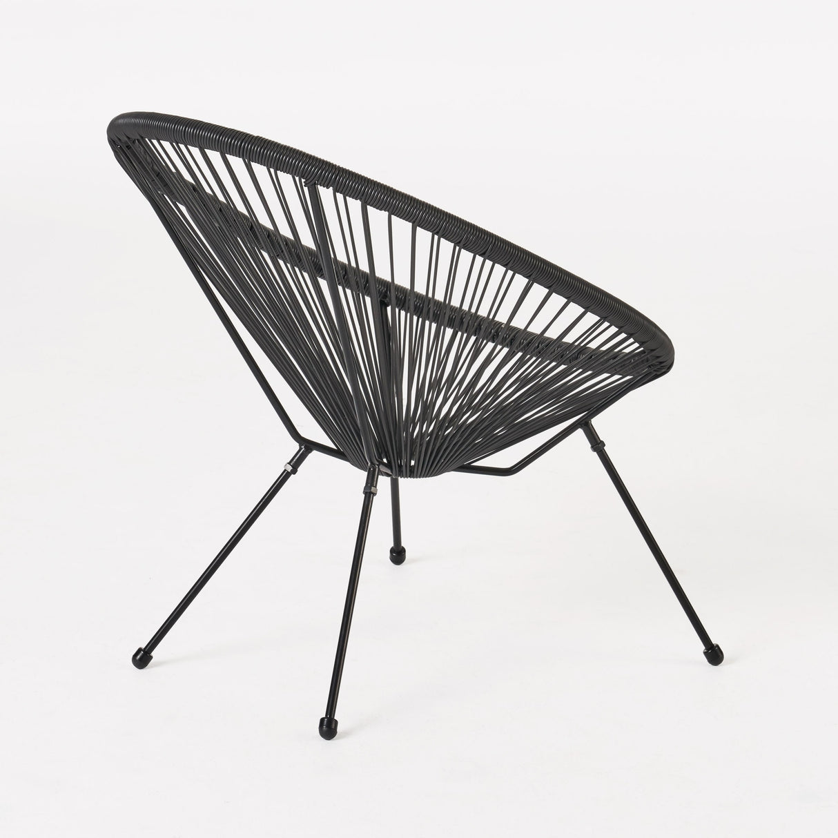 Vida Outdoor Woven 3 Piece Chat Set by Christopher Knight Home
