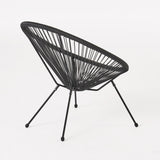Vida Outdoor Woven 3 Piece Chat Set by Christopher Knight Home