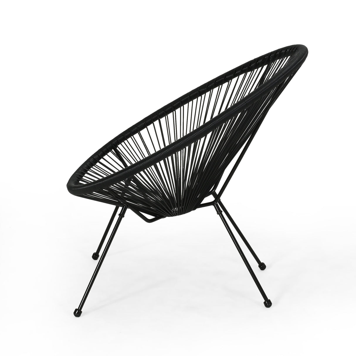 Vida Outdoor Woven 3 Piece Chat Set by Christopher Knight Home