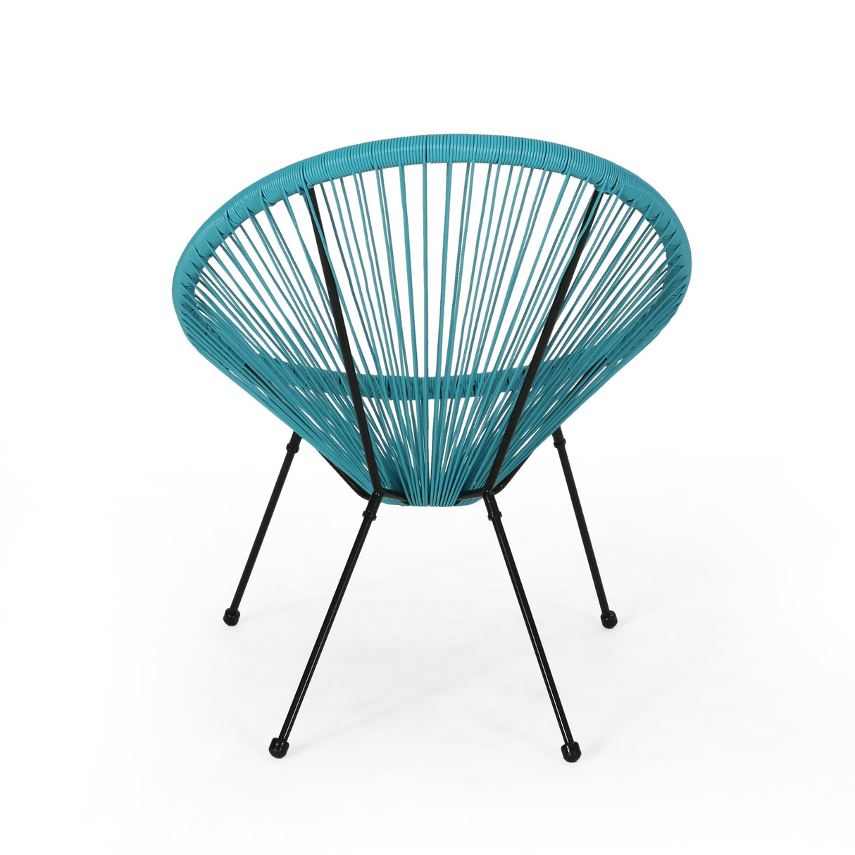 Vida Outdoor Woven 3 Piece Chat Set by Christopher Knight Home