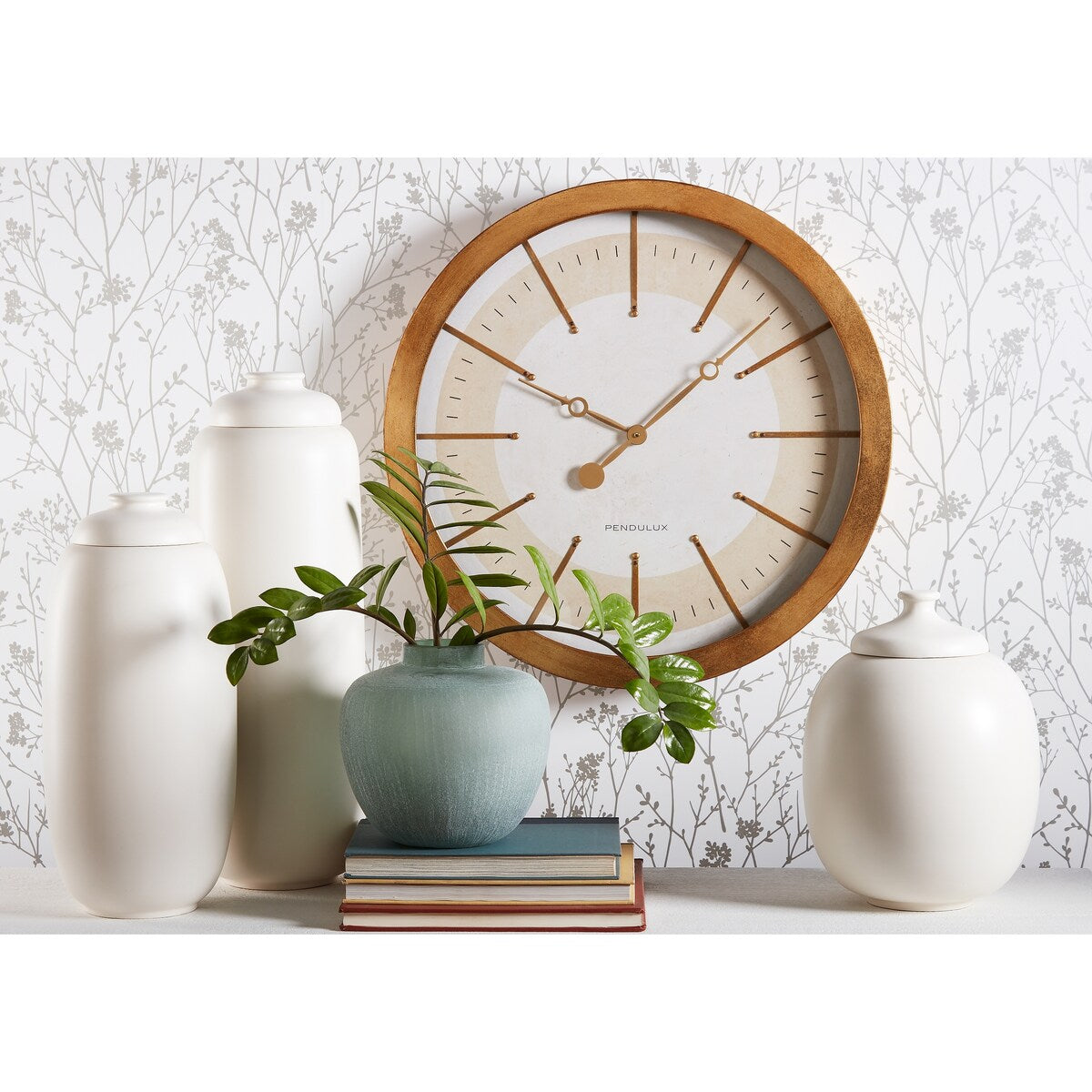 Vienna Wall Clock Gold - N/A
