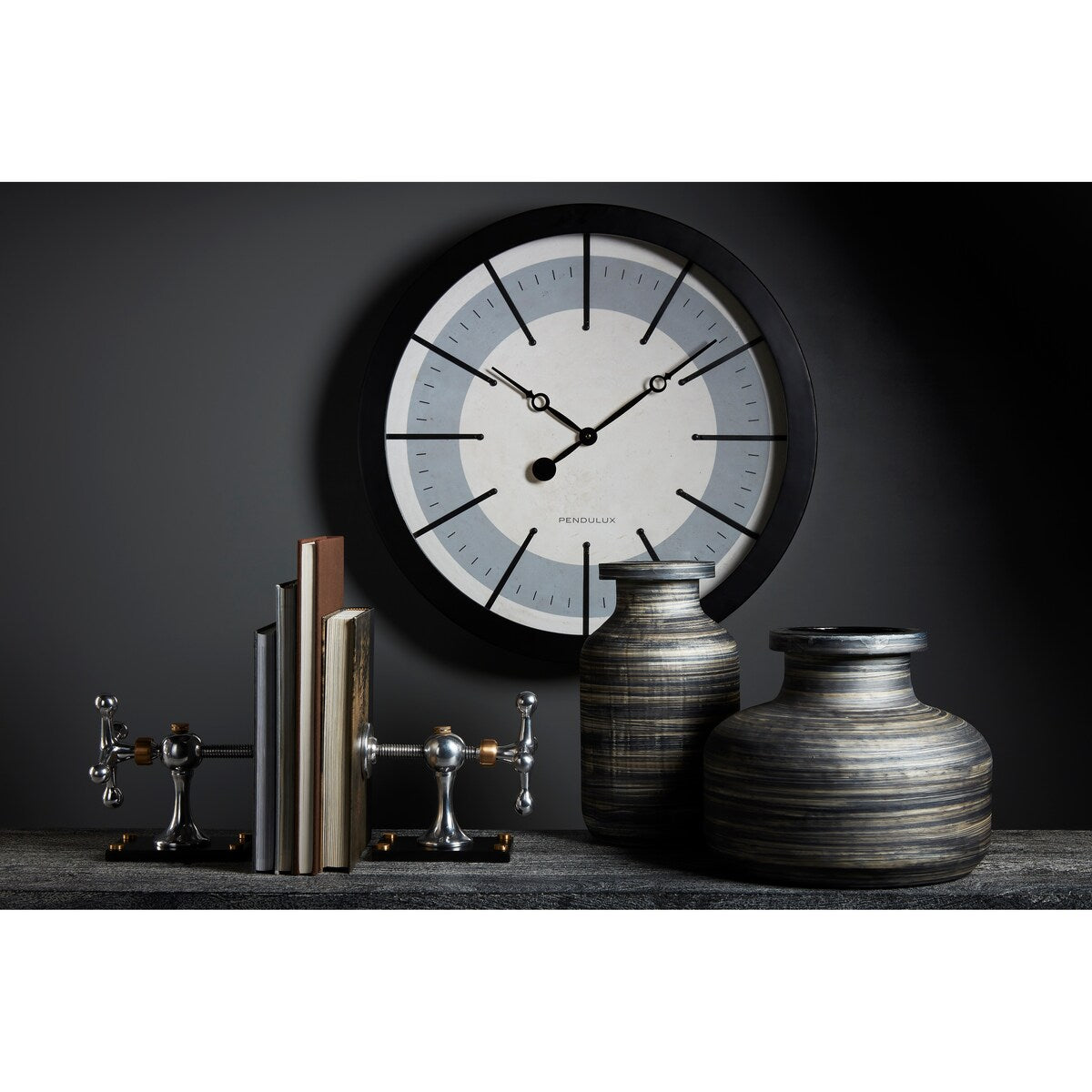 Vienna Wall Clock Gold - N/A