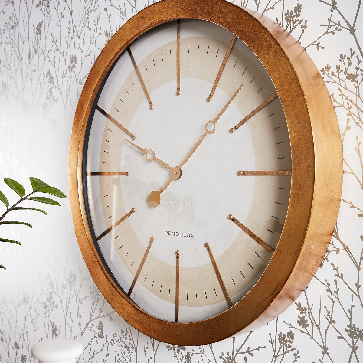 Vienna Wall Clock Gold - N/A