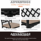 Viewmont 5-piece Outdoor Dining Set by Havenside Home