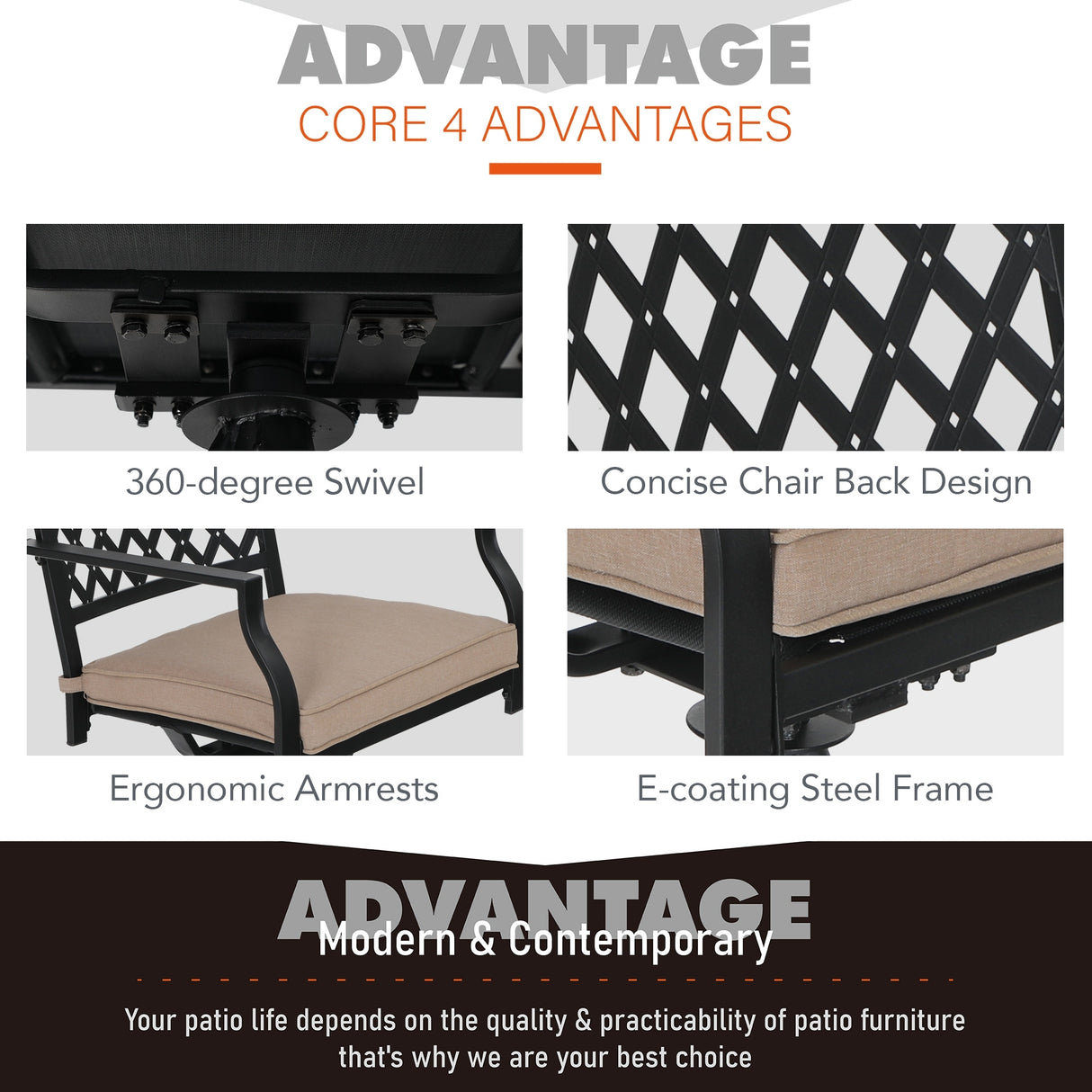 Viewmont 5-piece Outdoor Dining Set by Havenside Home