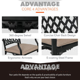 Viewmont 5-piece Outdoor Dining Set by Havenside Home