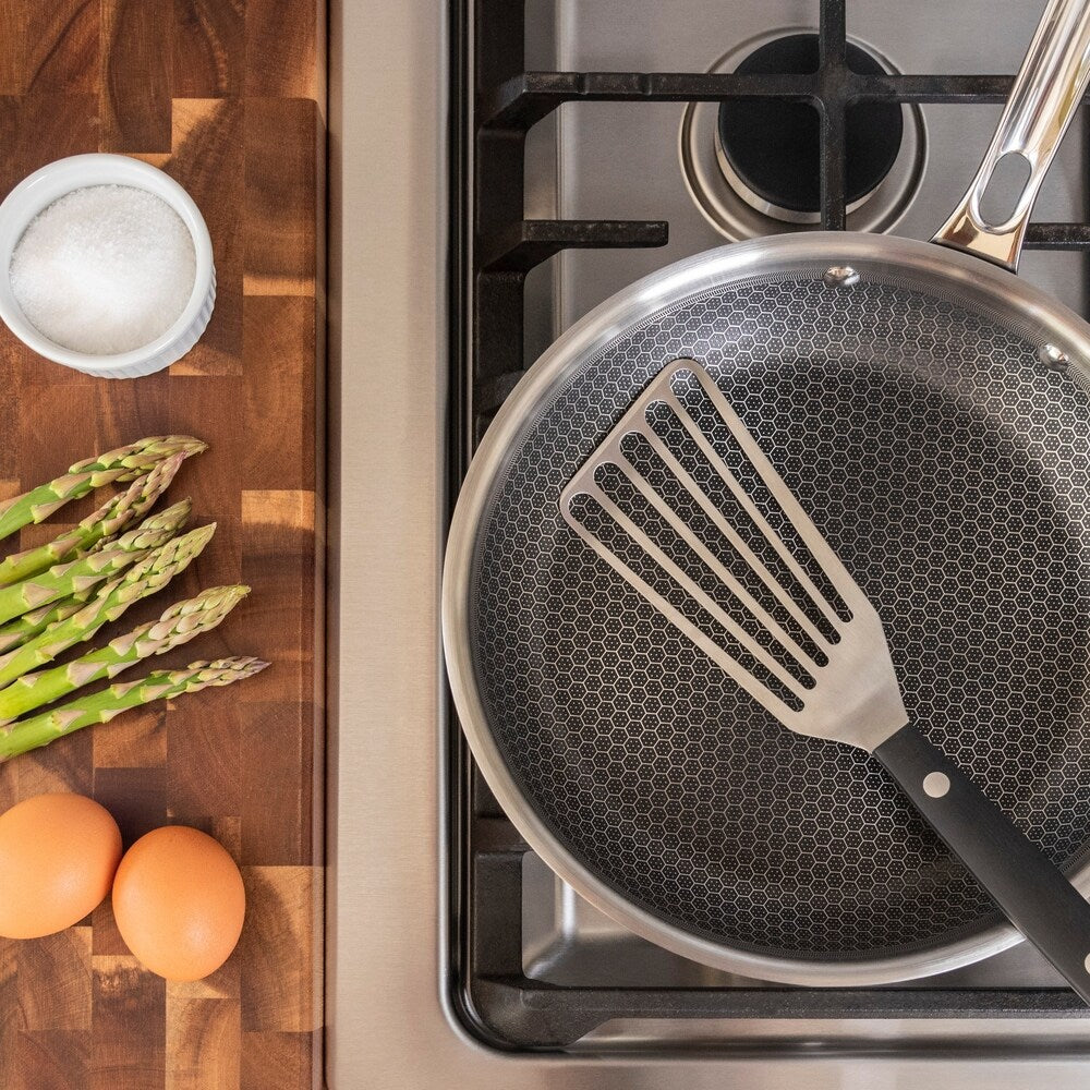 Viking 3-Ply Hybrid Plus Nonstick 10 inch Fry Pan, Stainless Steel