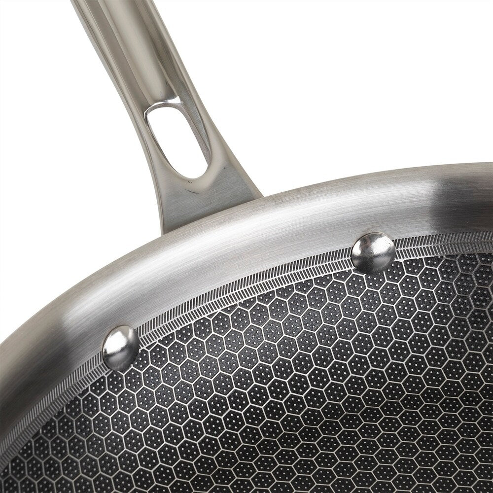 Viking 3-Ply Hybrid Plus Nonstick 10 inch Fry Pan, Stainless Steel